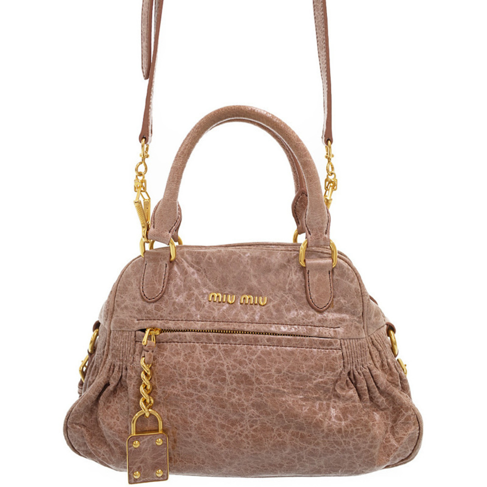 Miu Miu 2way Handbag Pink